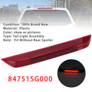 Rear Center 3rd Brake Stop Lamp Light For Subaru Forester 2014-2023 Red-3