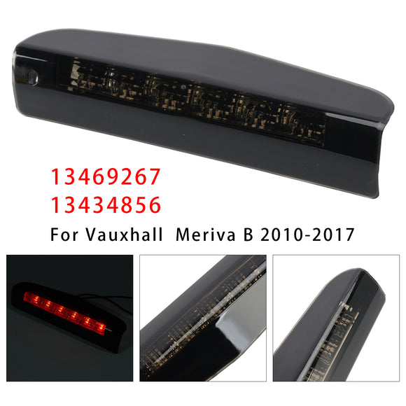 Rear Third Brake Light For Opel Meriva Vauxhall Meriva B 2010-2017 Black