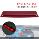 Rear High Level 3rd Brake Light 8A6113A613CE For Ford Fiesta MK7 Focus MK3 Red-4