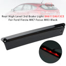Rear High Level 3rd Brake Light 8A6113A613CE For Ford Fiesta MK7 Focus MK3 Black-2