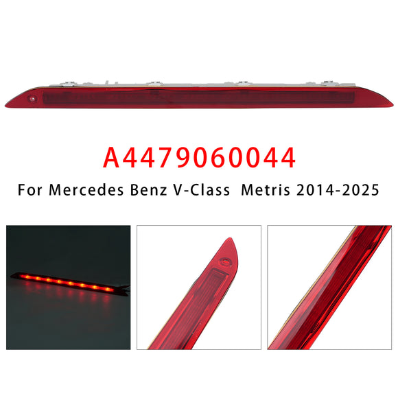 Rear Third Brake Light For Mercedes Benz Vito W447 Marco Polo Metris 14-2025 Red