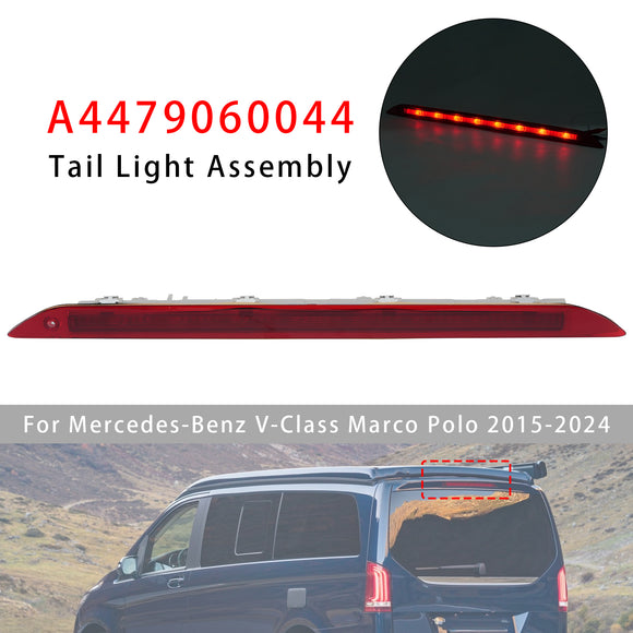 Rear Third Brake Light For Mercedes Benz Vito W447 Marco Polo Metris 14-2025 Red