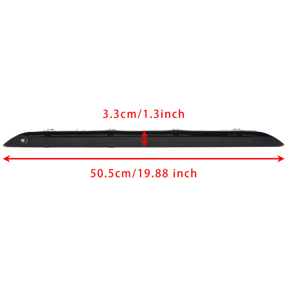 Rear Third Brake Light For Mercedes Benz Vito W447 Marco Polo Metris 14-25 Black