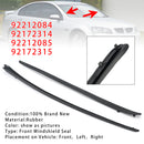 2PCS Left+Right Front Windshield Rubber Molding Trim For Pontiac G8 GT GXP 08-09-3