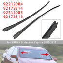 2PCS Left+Right Front Windshield Rubber Molding Trim For Pontiac G8 GT GXP 08-09-5