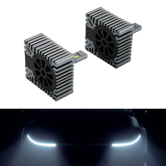 Kit de bombillas para faros LED, lámpara de haz alto y bajo D5S 12V 45W 6000K para OSRAM 166540CW
