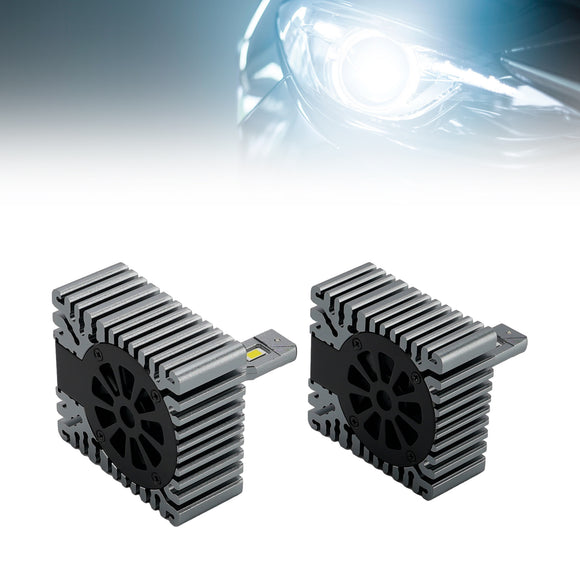 Kit de bombillas para faros LED, lámpara de haz alto y bajo D5S 12V 45W 6000K para OSRAM 166540CW