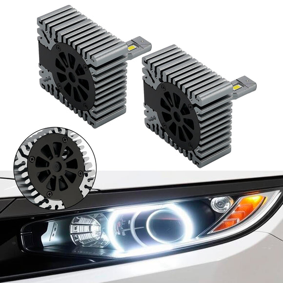 Kit de bombillas para faros LED, lámpara de haz alto y bajo D5S 12V 45W 6000K para OSRAM 166540CW