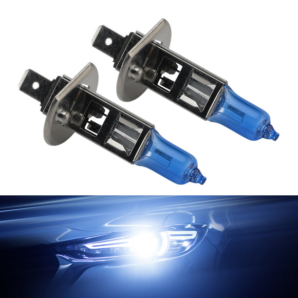 Car Light Upgraded Halogen Headlight Bulb H1 12V 55W For HELLA 8GH 002 089-432