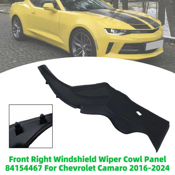 Front Right Windshield Wiper Cowl Panel 84154467 For Chevrolet Camaro 2016-2024
