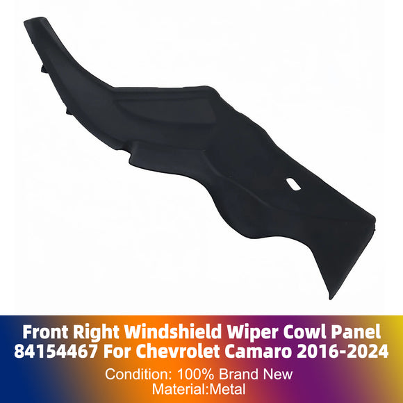 Front Right Windshield Wiper Cowl Panel 84154467 For Chevrolet Camaro 2016-2024