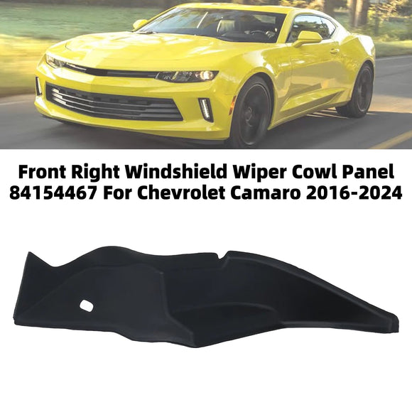 Front Right Windshield Wiper Cowl Panel 84154467 For Chevrolet Camaro 2016-2024