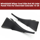Windshield Wiper Cowl Side End Air Inlet Panel Trim For Chevrolet Colorado-7