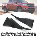 Windshield Wiper Cowl Side End Air Inlet Panel Trim For Chevrolet Colorado-4