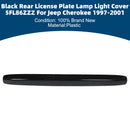 Black Rear License Plate Lamp Light Cover 5FL86ZZZ For Jeep Cherokee 1997-2001-6