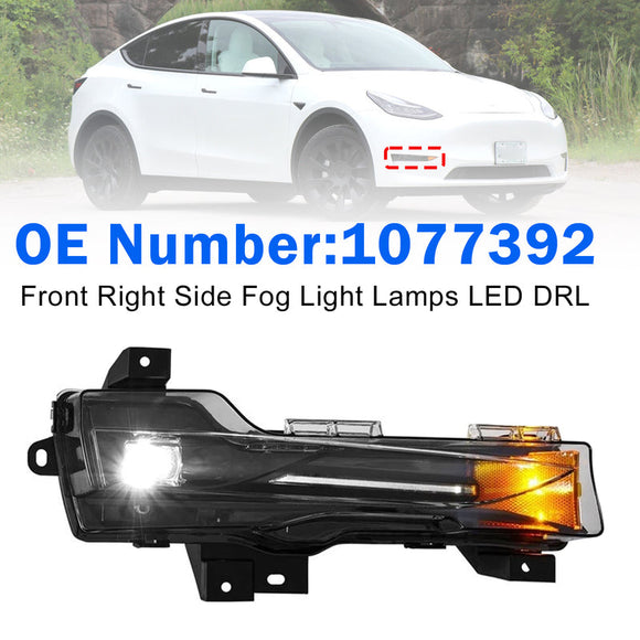 2017-2023 Tesla Model 3/Y Para Lampy przeciwmgielne LED DRL 1077391 1077392