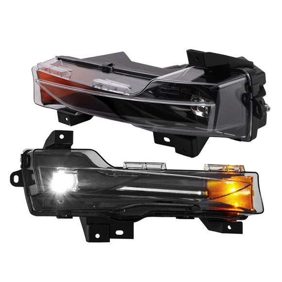 Pair Fog Light Lamps LED DRL For Tesla Model 3 Y 2017?2023