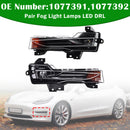 Pair Fog Light Lamps LED DRL For Tesla Model 3 Y 2017?2023-5