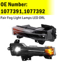 Pair Fog Light Lamps LED DRL For Tesla Model 3 Y 2017?2023-7