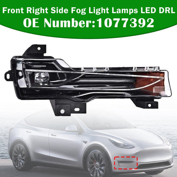 2017-2023 Tesla Model 3/Y Para Lampy przeciwmgielne LED DRL 1077391 1077392