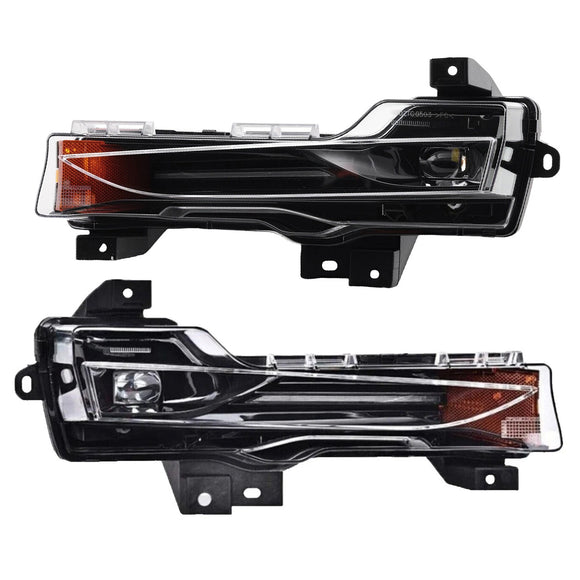 Pair Fog Light Lamps LED DRL For Tesla Model 3 Y 2017?2023