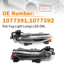 Pair Fog Light Lamps LED DRL For Tesla Model 3 Y 2017?2023-4