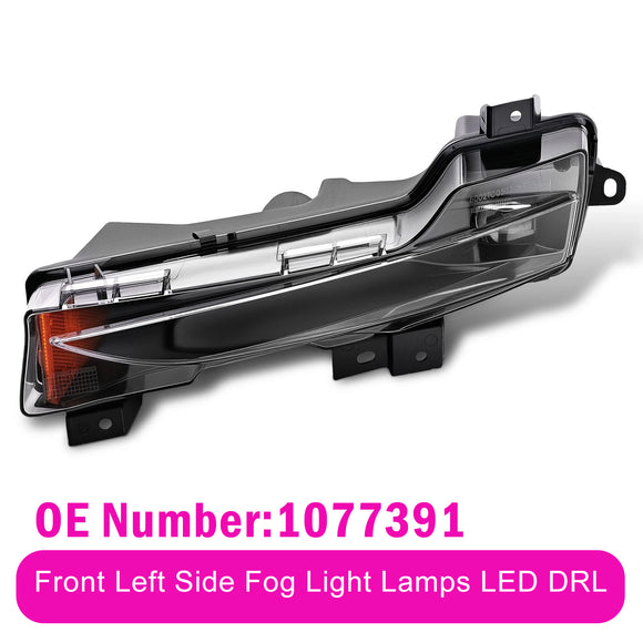 Front Left Side Fog Light Lamps LED DRL 1077391 For Tesla Model 3 Y 2017?2023