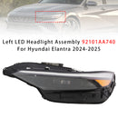 Left LED Headlight Assembly 92101AA740  For Hyundai Elantra 2024-2025-2