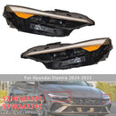 Left+Right LED Headlight Assembly 92101AA740 For Hyundai Elantra 2024-2025-5