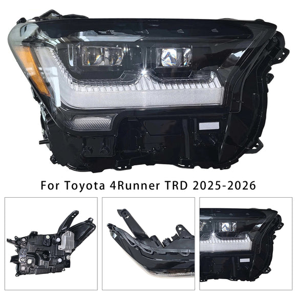 Right LED Headlight 81140-35661 For Toyota 4Runner TRD 2025-2026