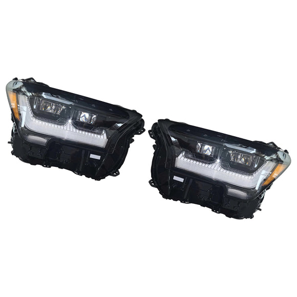 Left+Right LED Headlight 81140-35681 81140-35661 For Toyota 4Runner TRD 25-2026