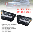 Left+Right LED Headlight 81140-35681 81140-35661 For Toyota 4Runner TRD 25-2026-3