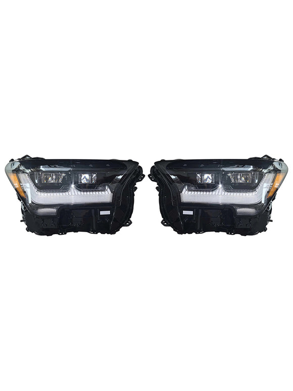 Left+Right LED Headlight 81140-35681 81140-35661 For Toyota 4Runner TRD 25-2026