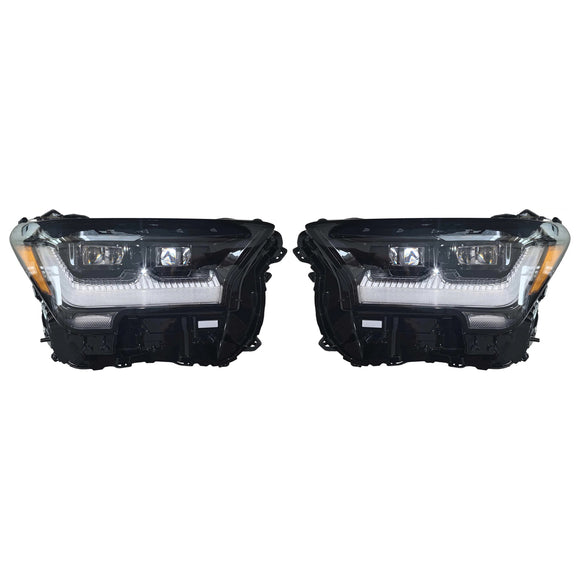 Left+Right LED Headlight 81140-35681 81140-35661 For Toyota 4Runner TRD 25-2026