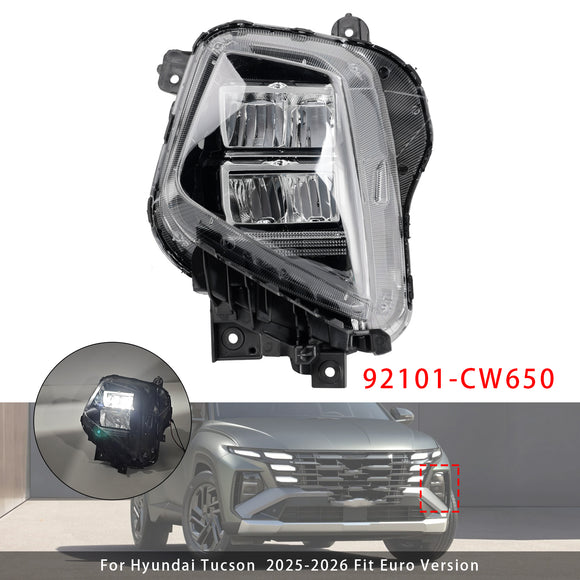 Front Left Side Headlight Assembly For Hyundai Tucson 2025-2026 Euro Version