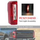 2023-2026 Ford F250 F350 F450 Super Duty XL/XLT/STX vänster halogenbakljusenhet förarsida PC3Z-13405-D PC3Z13405D-2
