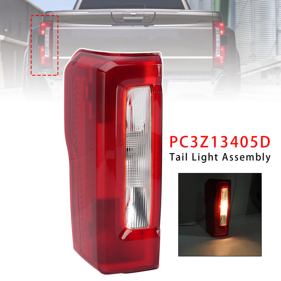 2023-2026 Ford F250 F350 F450 Super Duty XL/XLT/STX vänster halogenbakljusenhet förarsida PC3Z-13405-D PC3Z13405D