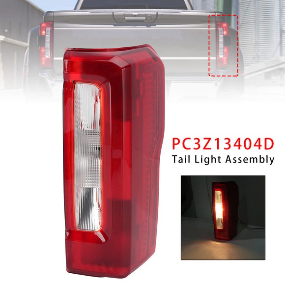 Ford F250 F350 F450 XL/XLT/STX 2023-2026 Höger halogenbakljusenhet förarsida PC3Z13404D PC3Z-13404-D