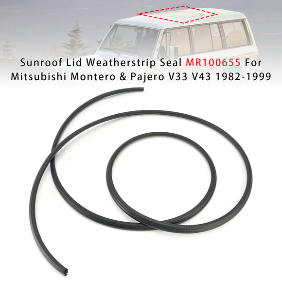Sello de burlete de techo corredizo MR100655 para Mitsubishi Montero y Pajero 1982-1999