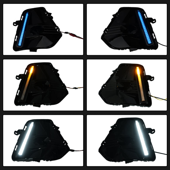 Coppia luci di marcia diurna a LED DRL per paraurti anteriore per Toyota RAV4 2026-2027