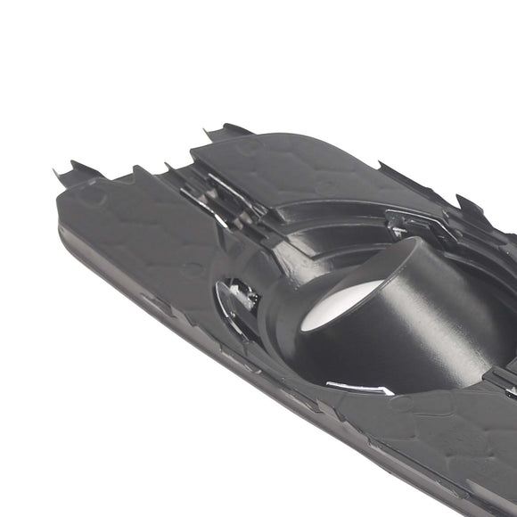 2PCS Car Front Bumper Fog Light Grille For Audi A6 C7 S-Line 2012-2014