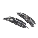 2PCS Car Front Bumper Fog Light Grille For Audi A6 C7 S-Line 2012-2014-16