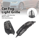 2PCS Car Front Bumper Fog Light Grille For Audi A6 C7 S-Line 2012-2014 W/LED-4