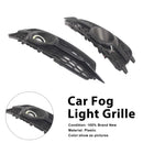 2PCS Car Front Bumper Fog Light Grille For Audi A6 C7 S-Line 2012-2014 W/LED-6