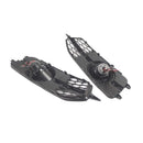 2PCS Car Front Bumper Fog Light Grille For Audi A6 C7 S-Line 2012-2014 W/LED-9