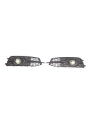 2PCS Car Front Bumper Fog Light Grille For Audi A6 C7 S-Line 2012-2014 W/LED-15