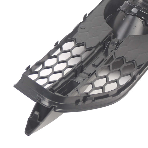 Black Front Bumper Fog Light Grille Cover Bezel Fit Audi A7 S7 S-Line 2012-2015