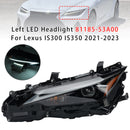 2021–2023 Lexus IS300 IS350 Linke Bi-LED-Scheinwerferbaugruppe 81185-53A00 8118553A00 Fahrerseite-2