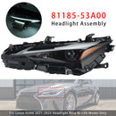 2021–2023 Lexus IS300 IS350 Linke Bi-LED-Scheinwerferbaugruppe 81185-53A00 8118553A00 Fahrerseite-5
