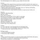2021–2023 Lexus IS300 IS350 Linke Bi-LED-Scheinwerferbaugruppe 81185-53A00 8118553A00 Fahrerseite-16